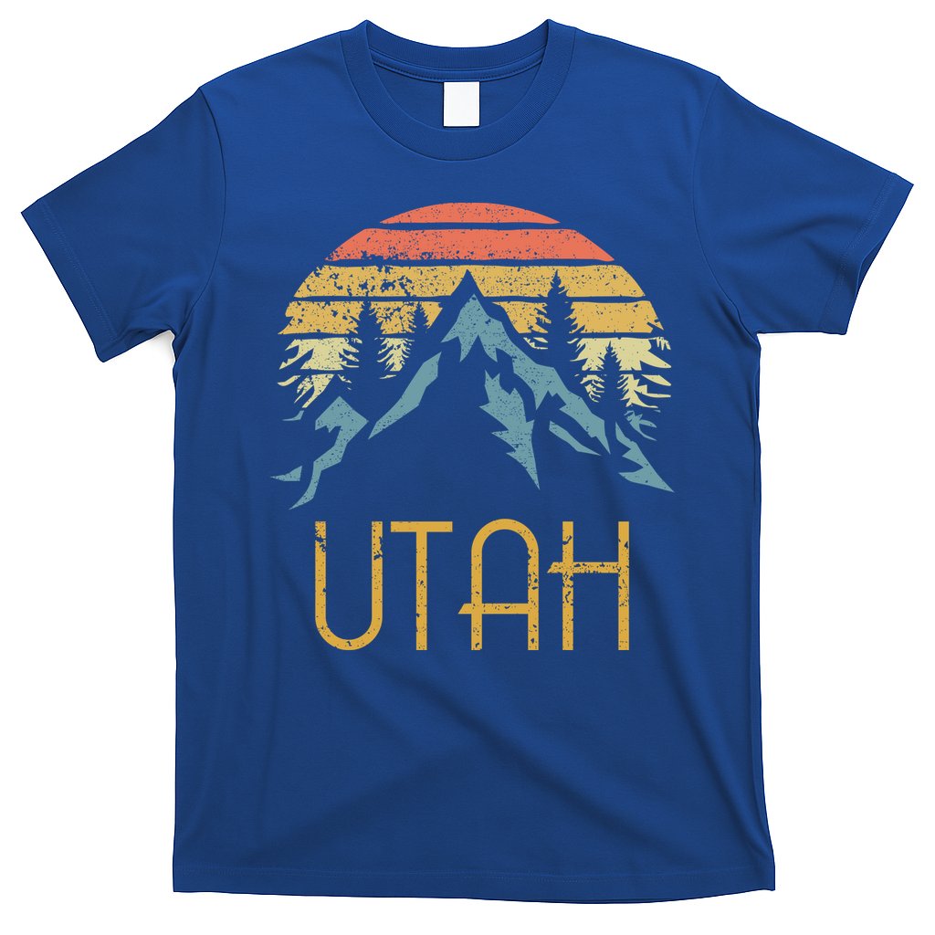 Vintage Ut Utah Mountains Outdoor Adventure Gift T-Shirt