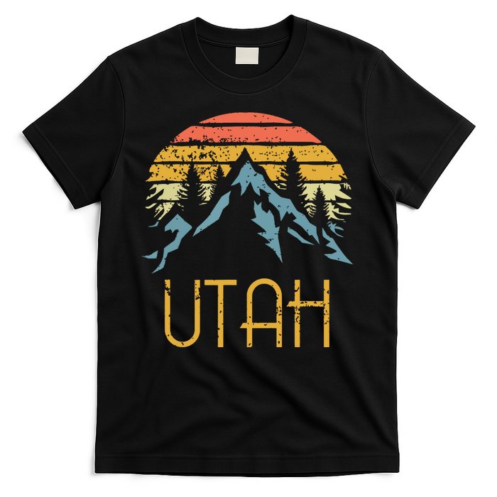 Vintage Ut Utah Mountains Outdoor Adventure T-Shirt