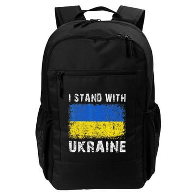 Vintage Ukraine Ukrainian Flag Pride Gifts Backpack