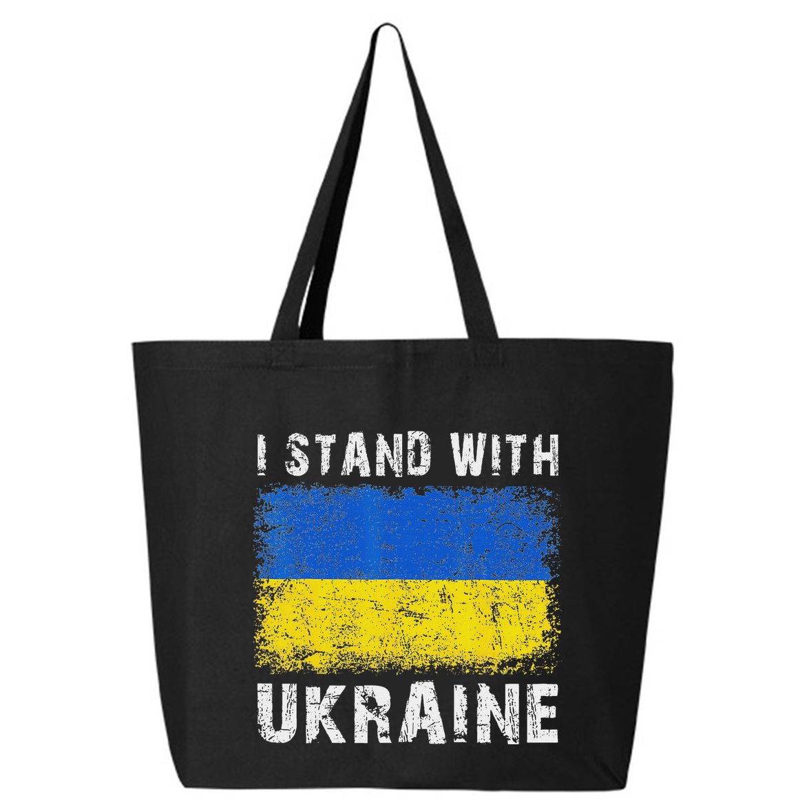 Vintage Ukraine Ukrainian Flag Pride Gifts 25L Jumbo Tote