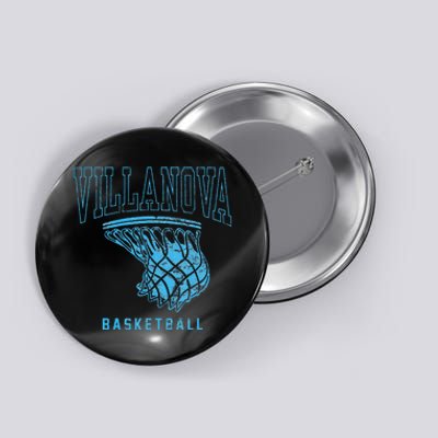 Villanova University Wildcats Basketball Hoop Button