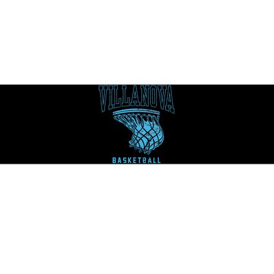 Villanova University Wildcats Basketball Hoop Bumper Sticker