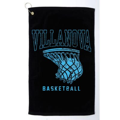 Villanova University Wildcats Basketball Hoop Platinum Collection Golf Towel