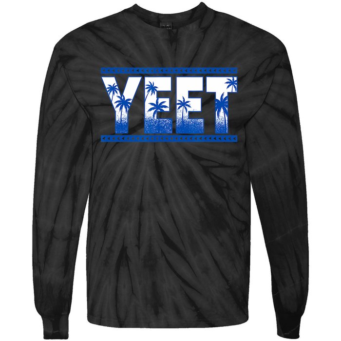 Vintage Uso Yeet Apparel Saying Funny Tie-Dye Long Sleeve Shirt