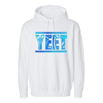 Vintage Uso Yeet Apparel Saying Funny Garment-Dyed Fleece Hoodie