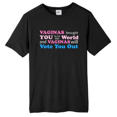 Vaginas Vote 2020 Election Feminist March For Hu Rights Gift Tall Fusion ChromaSoft Performance T-Shirt