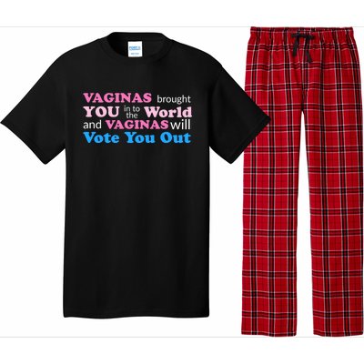 Vaginas Vote 2020 Election Feminist March For Hu Rights Gift Pajama Set