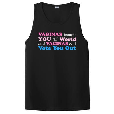 Vaginas Vote 2020 Election Feminist March For Hu Rights Gift PosiCharge Competitor Tank