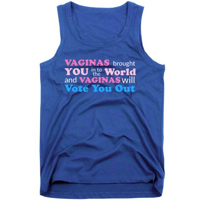 Vaginas Vote 2020 Election Feminist March For Hu Rights Gift Tank Top