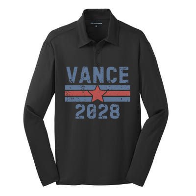 Vintage Vance 2028 Silk Touch Performance Long Sleeve Polo