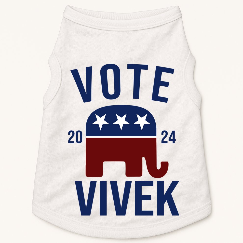 Vote Vivek 2024 Republican Election Doggie Tank