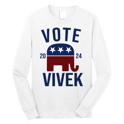 Vote Vivek 2024 Republican Election Long Sleeve Shirt