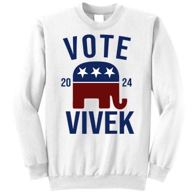 Vote Vivek 2024 Republican Election Sweatshirt