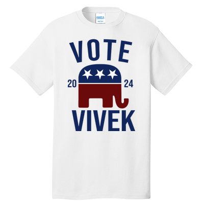 Vote Vivek 2024 Republican Election Tall T-Shirt