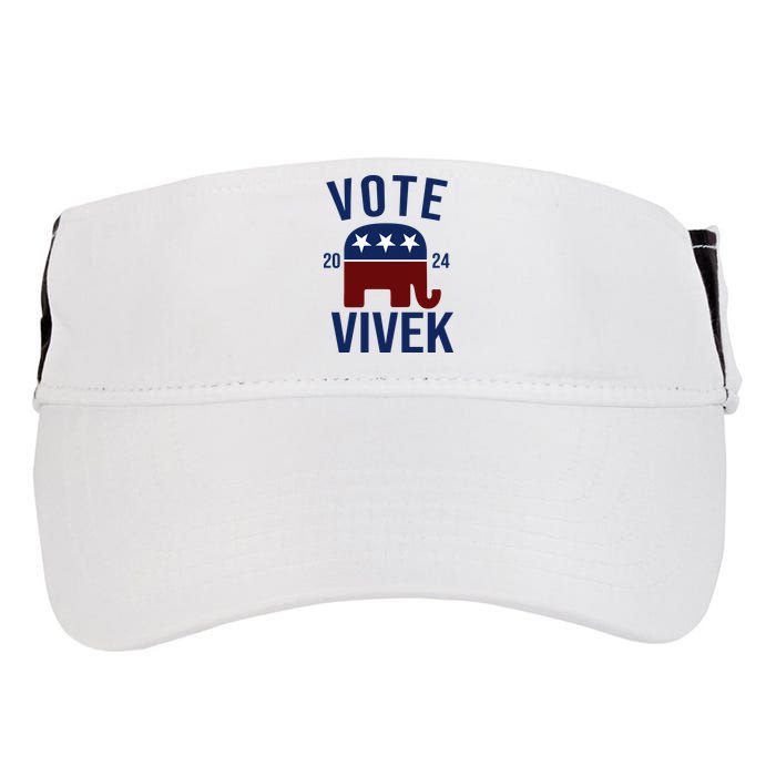 Vote Vivek 2024 Republican Election Adult Drive Performance Visor