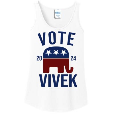 Vote Vivek 2024 Republican Election Ladies Essential Tank