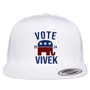 Vote Vivek 2024 Republican Election Flat Bill Trucker Hat