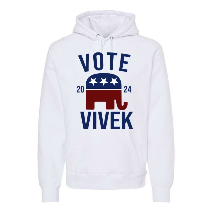 Vote Vivek 2024 Republican Election Premium Hoodie