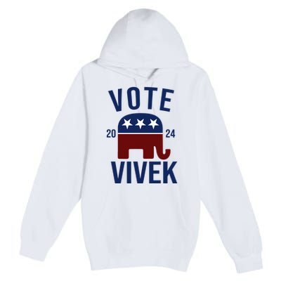 Vote Vivek 2024 Republican Election Premium Pullover Hoodie