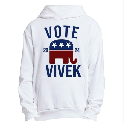 Vote Vivek 2024 Republican Election Urban Pullover Hoodie