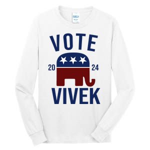 Vote Vivek 2024 Republican Election Tall Long Sleeve T-Shirt