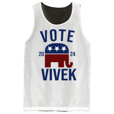 Vote Vivek 2024 Republican Election Mesh Reversible Basketball Jersey Tank