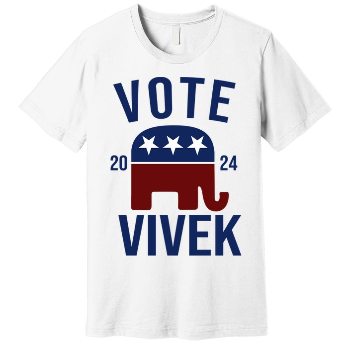 Vote Vivek 2024 Republican Election Premium T-Shirt