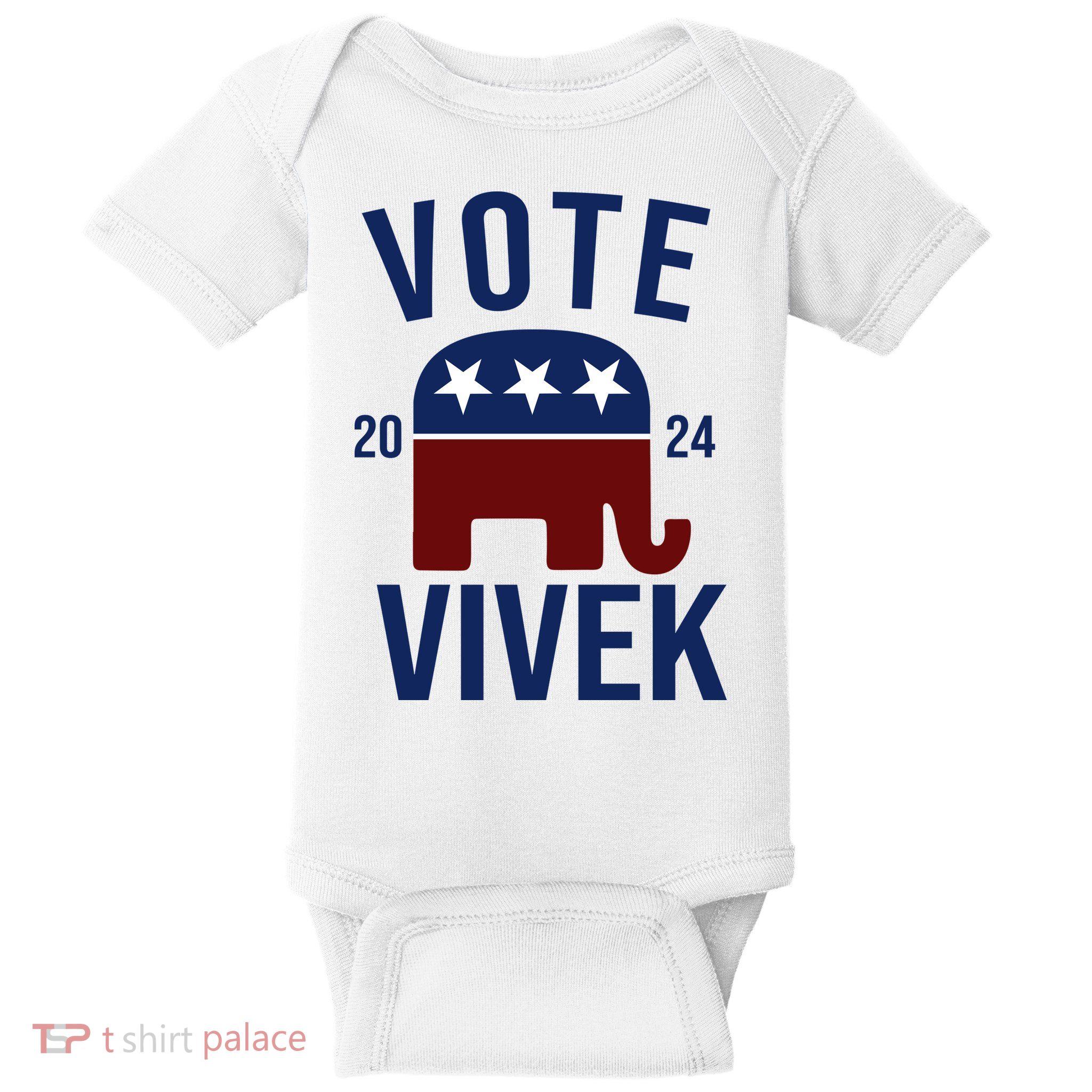 Vote Vivek 2024 Republican Election Baby Bodysuit