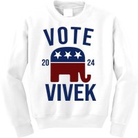 Vote Vivek 2024 Republican Election Kids Sweatshirt