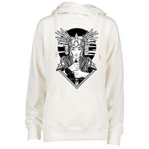 Valkyrie Womens Funnel Neck Pullover Hood