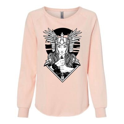 Valkyrie Womens California Wash Sweatshirt