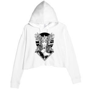 Valkyrie Crop Fleece Hoodie