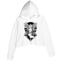 Valkyrie Crop Fleece Hoodie