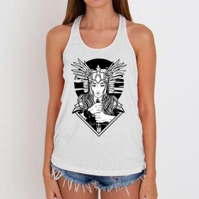 Valkyrie Women's Knotted Racerback Tank