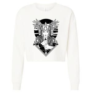 Valkyrie Cropped Pullover Crew