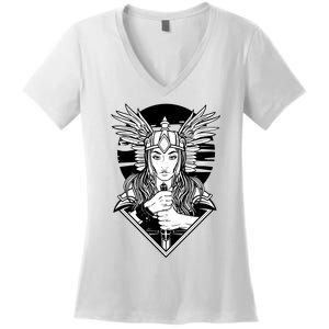 Valkyrie Women's V-Neck T-Shirt