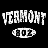 Vermont . Vintage Area Code 802 Poster