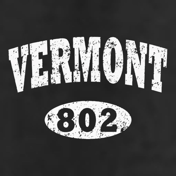 Vermont . Vintage Area Code 802 Golf Towel
