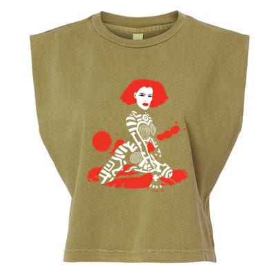 Vamp Garment-Dyed Women's Muscle Tee
