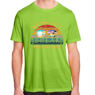 Vacation Vibes And Beach Lovers Funny Gift Adult ChromaSoft Performance T-Shirt