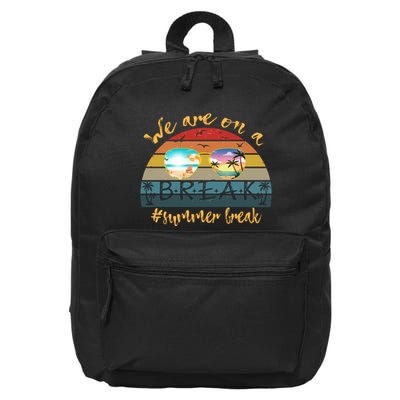 Vacation Vibes And Beach Lovers Funny Gift 16 in Basic Backpack