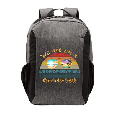 Vacation Vibes And Beach Lovers Funny Gift Vector Backpack