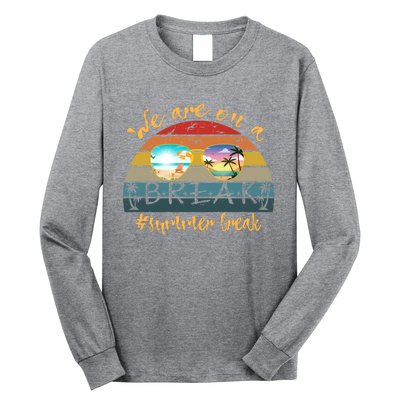 Vacation Vibes And Beach Lovers Funny Gift Long Sleeve Shirt