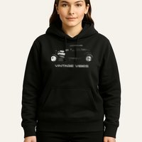 Vintage Vibes Automotive Nostalgia Classic Hotrod Car Hoodie