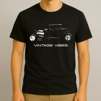 Vintage Vibes Automotive Nostalgia Classic Hotrod Car T-Shirt