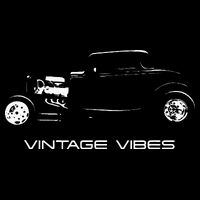 Vintage Vibes Automotive Nostalgia Classic Hotrod Car Button