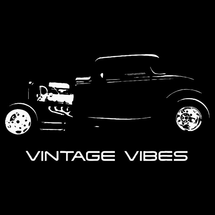 Vintage Vibes Automotive Nostalgia Classic Hotrod Car Button