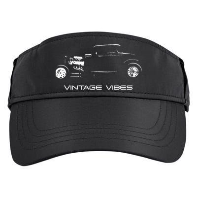 Vintage Vibes Automotive Nostalgia Classic Hotrod Car Adult Drive Performance Visor