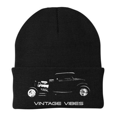 Vintage Vibes Automotive Nostalgia Classic Hotrod Car Beanie