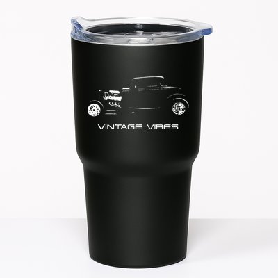 Vintage Vibes Automotive Nostalgia Classic Hotrod Car Tumbler